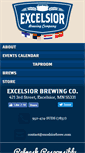 Mobile Screenshot of excelsiorbrew.com